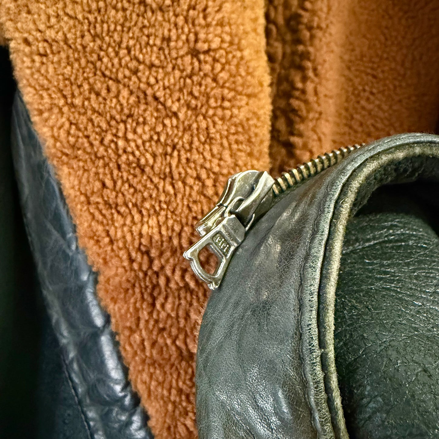 MARITHÉ FRANÇOIS GIRBAUD By RUFFO 1980s Shearling Leather Jacket