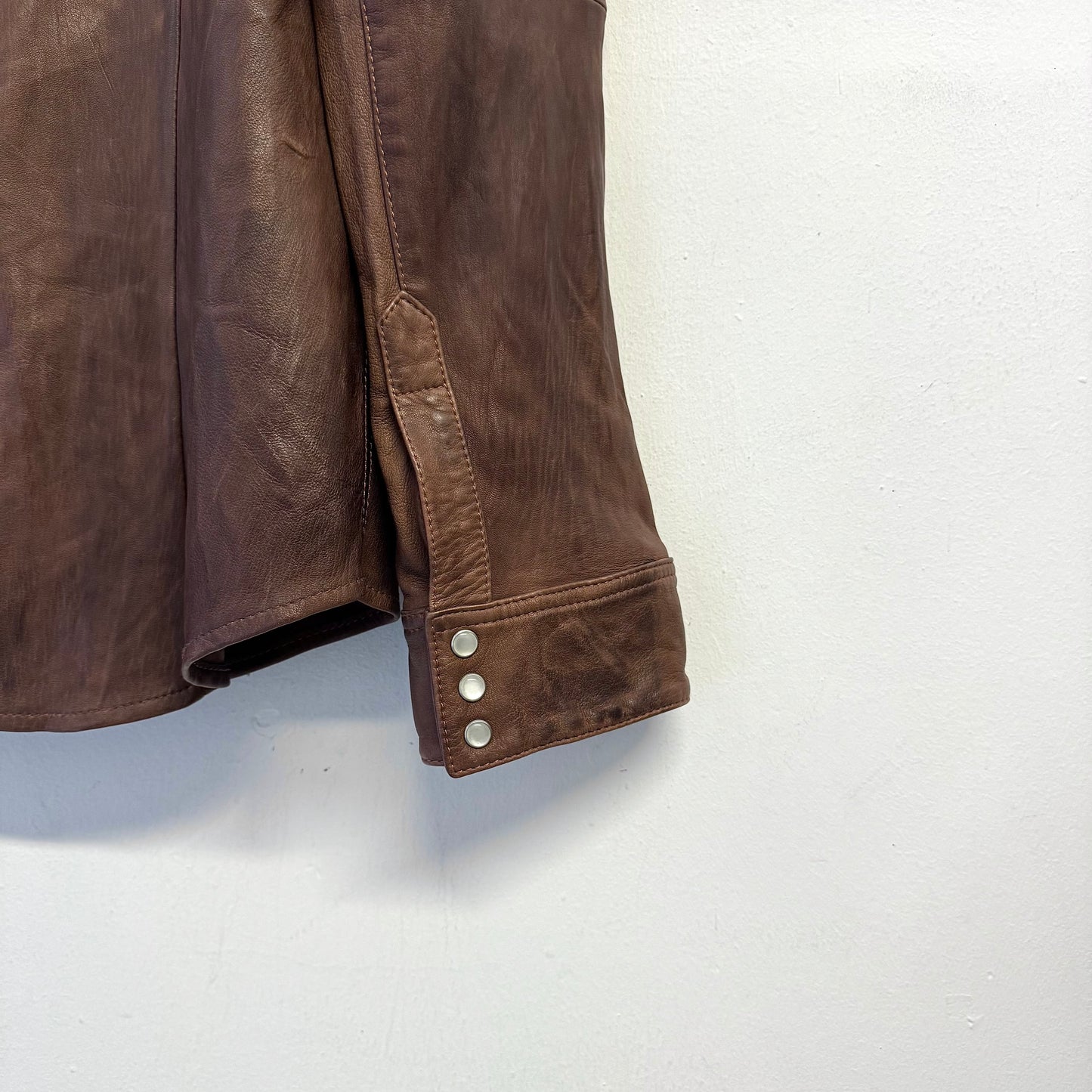 DOLCE & GABBANA Western Leather Shirt