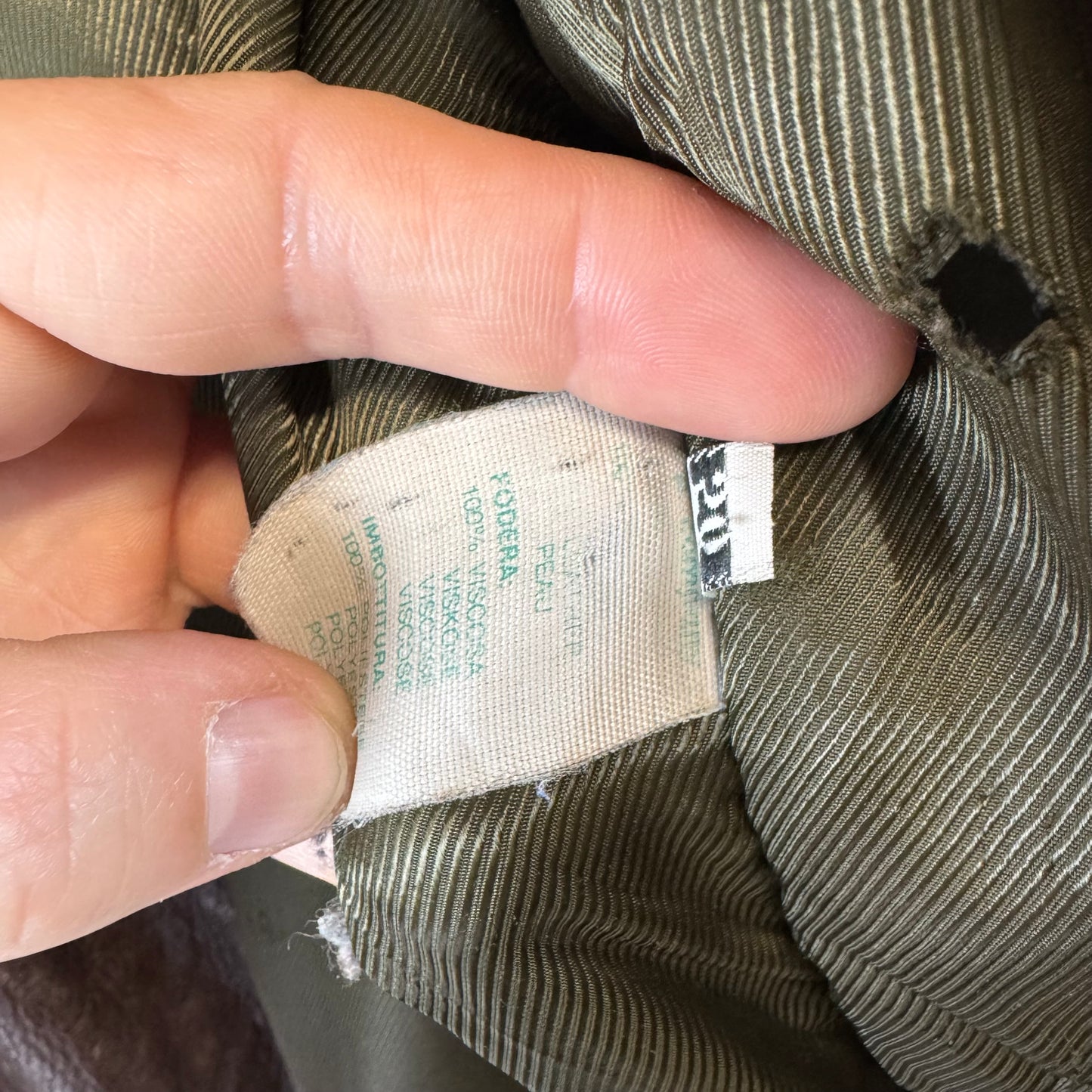 C.P. COMPANY 1980s Dutch Police Leather Jacket