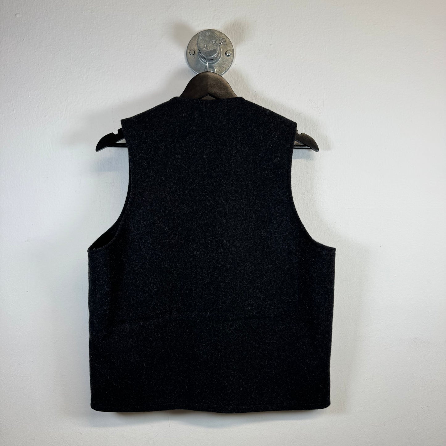 FILSON Virgin Wool Vest Black/Charcoal