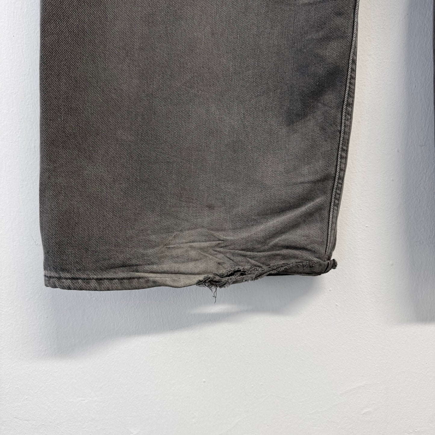 ACNE STUDIOS 1981M FN Saxon Oversized Wide Leg Denim Jeans Pants