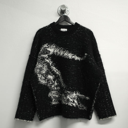LACOSTE Javier Wool/Alpaca Oversized Sweater