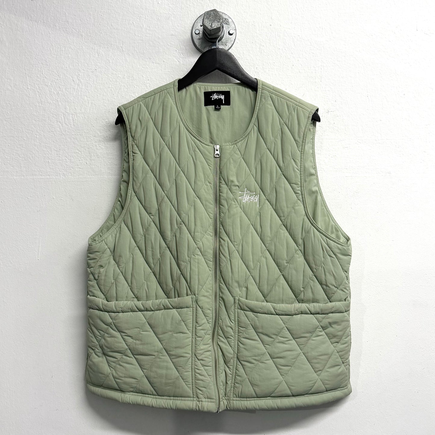STÜSSY Diamond Quilted Vest