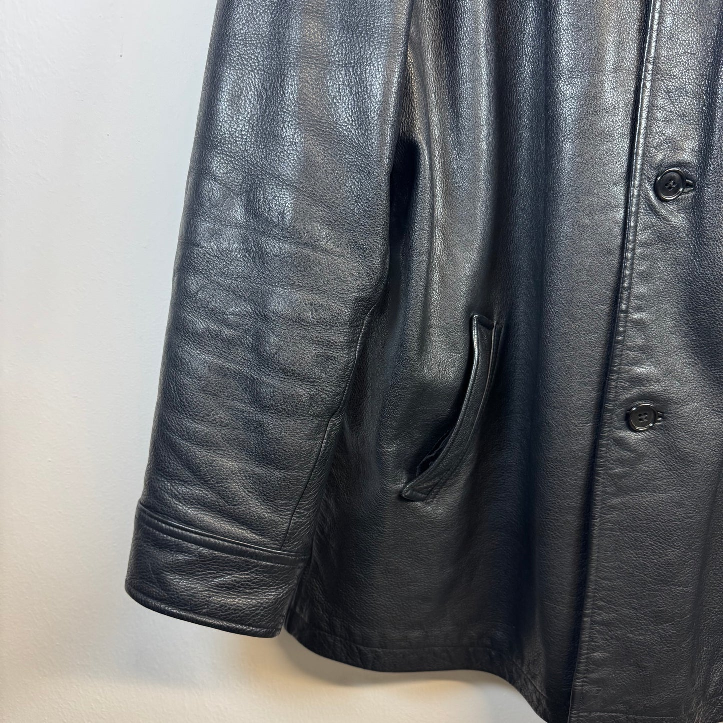 GAP Leather Coat Jacket