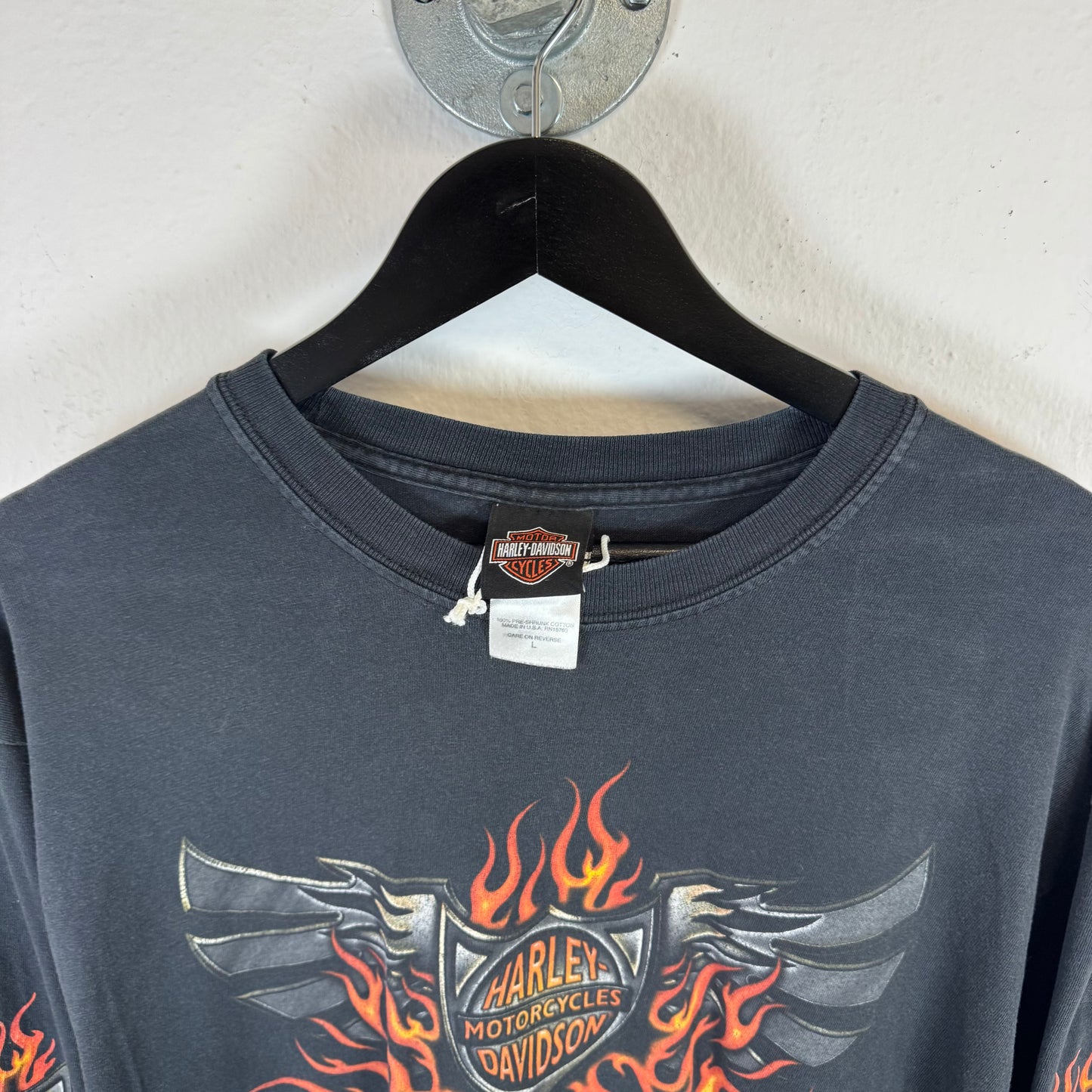 HARLEY DAVIDSON 2005 Flame Long Sleeve TShirt