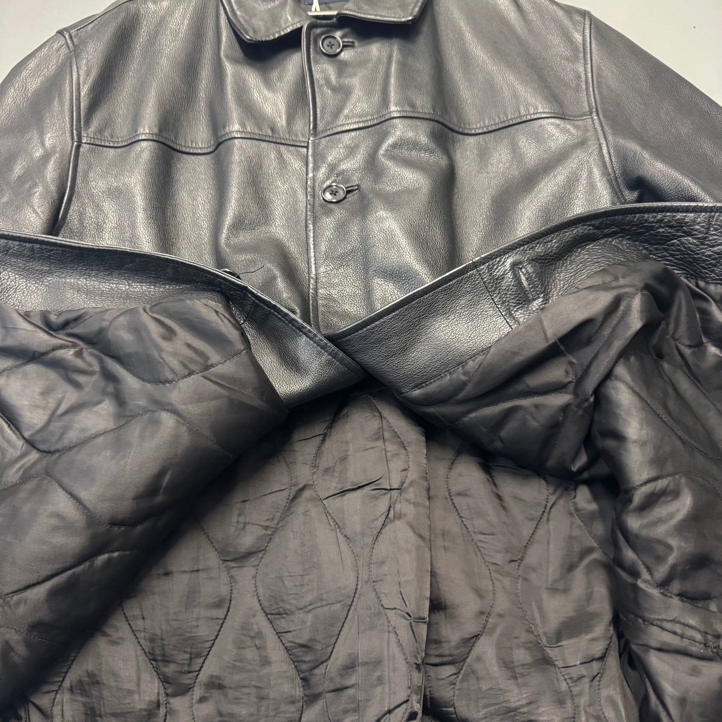GAP Leather Coat Jacket
