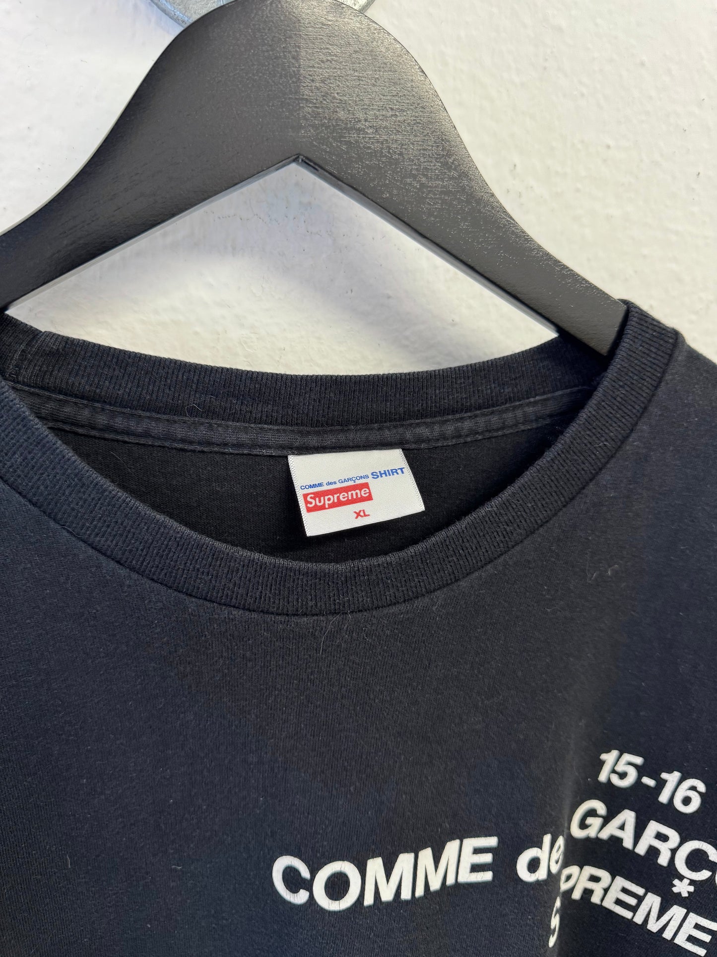 COMME DES GARÇONS X SUPREME AW15 Long Sleeve T-Shirt