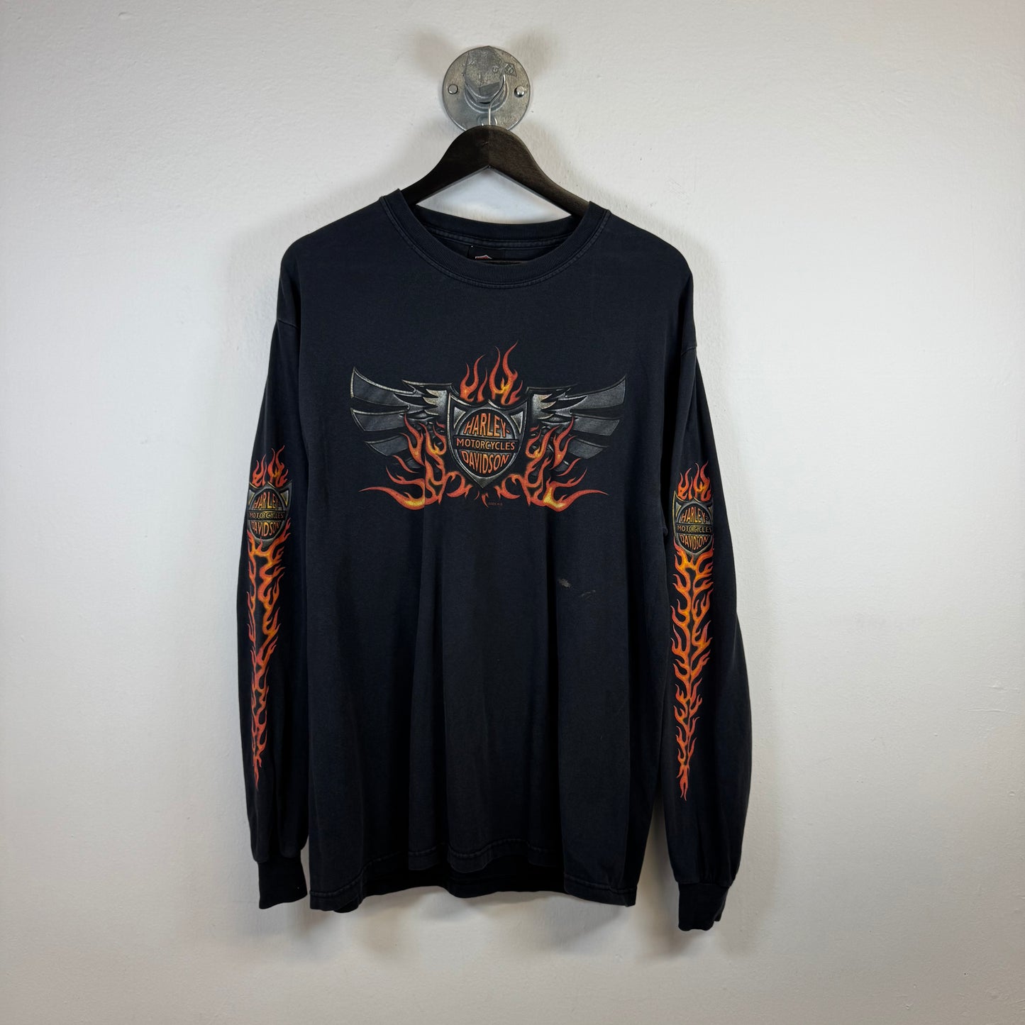HARLEY DAVIDSON 2005 Flame Long Sleeve TShirt