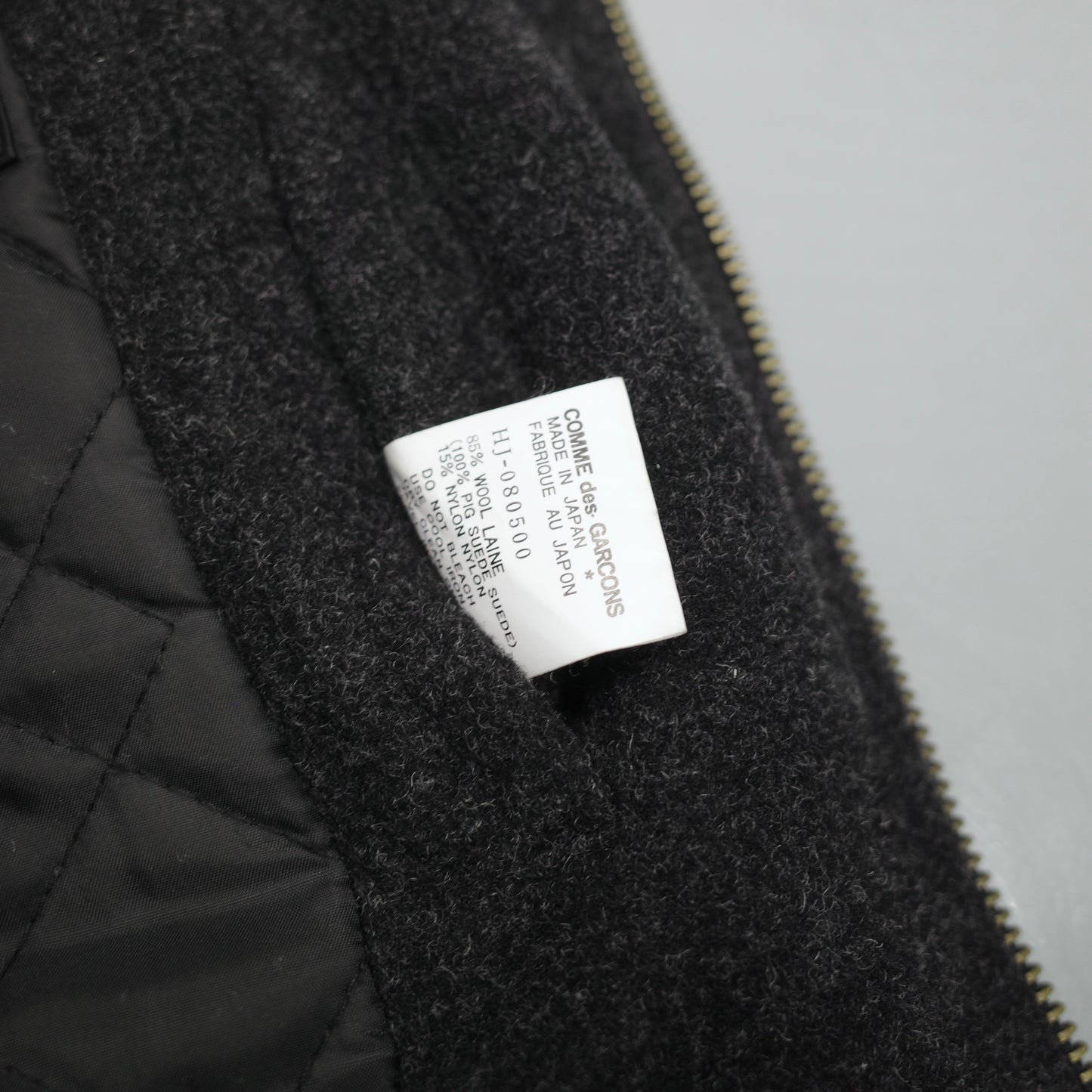 COMME DES GARÇONS HOMME 1980s Varsity Jacket Bomber Jacket