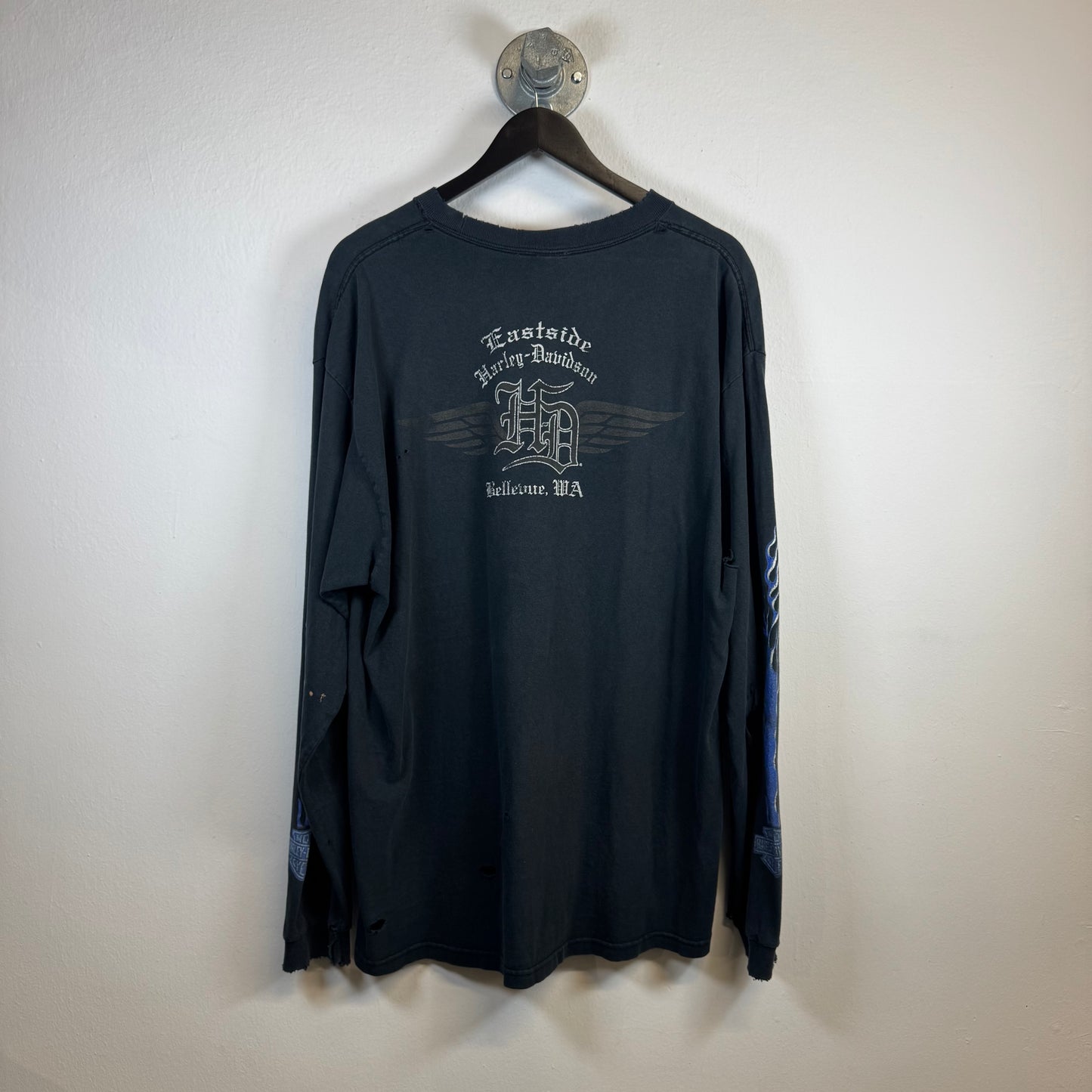 HARLEY DAVIDSON Thrashed Flame Long Sleeve
