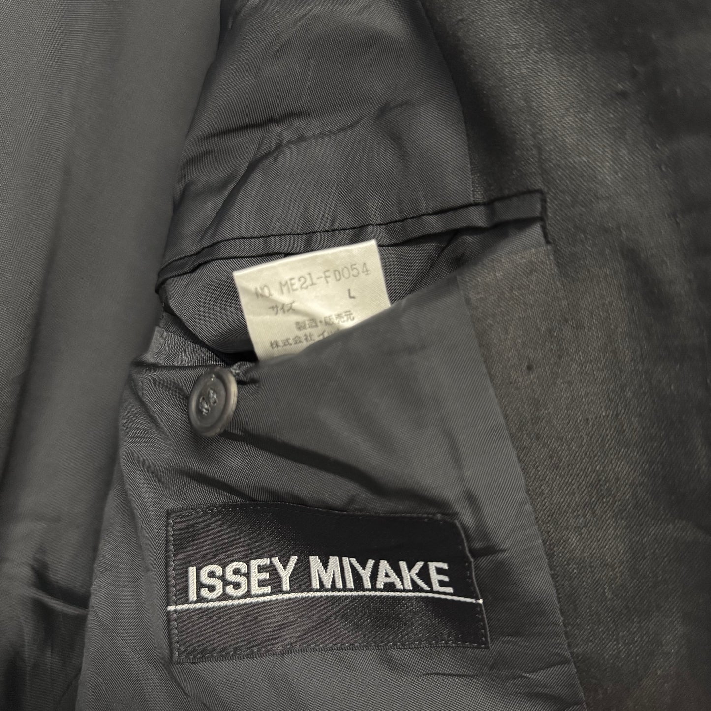 ISSEY MIYAKE SS1992 Single Button Boxy Blazer Jacket