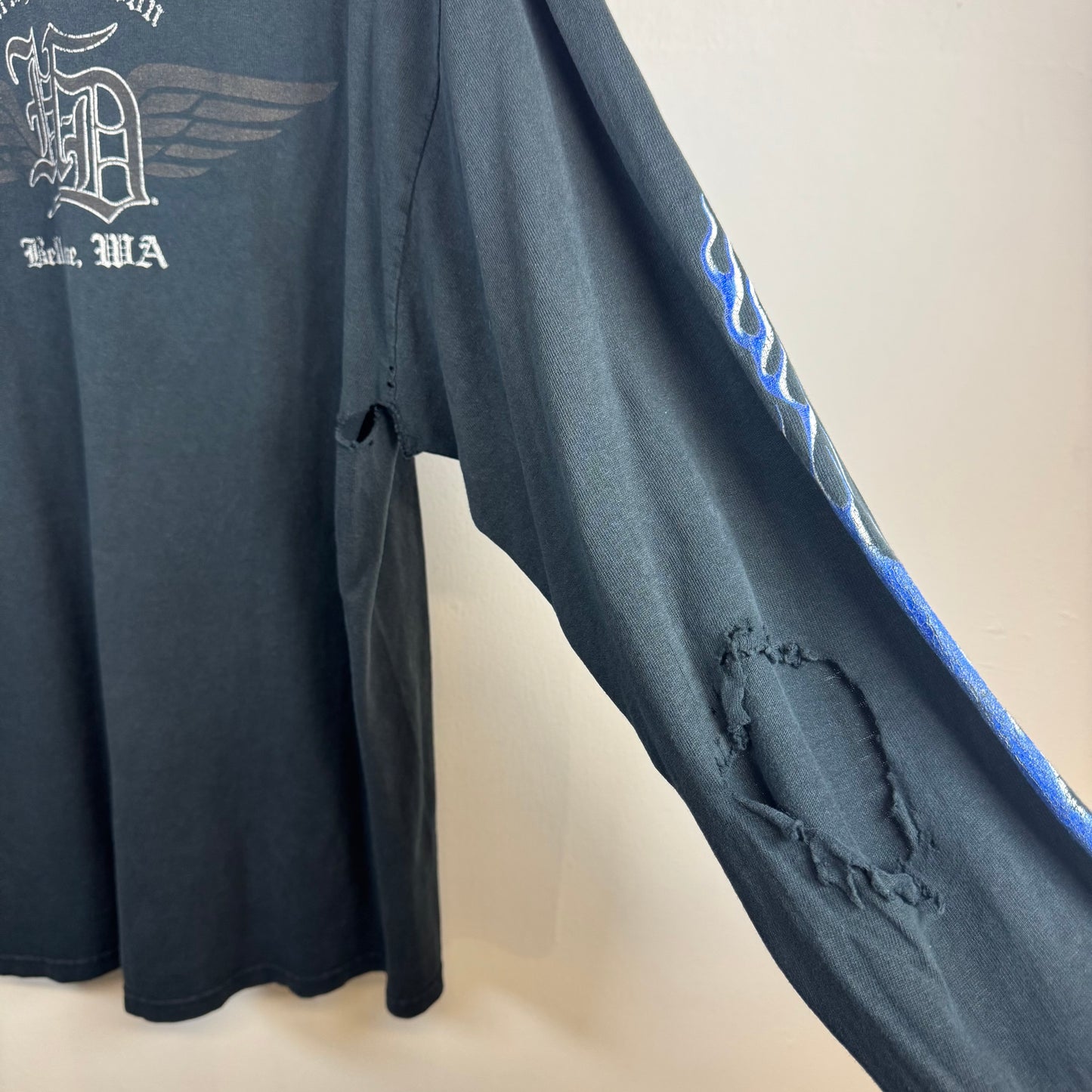 HARLEY DAVIDSON Thrashed Flame Long Sleeve