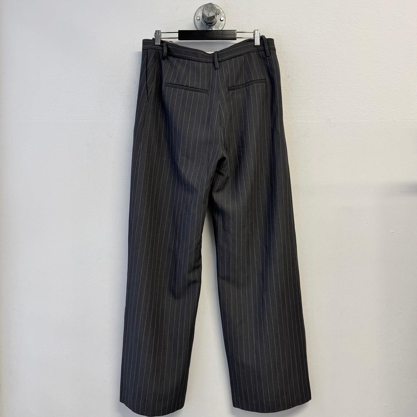 ACNE STUDIOS AW24 Plave Pinstripe Wide Leg Pants