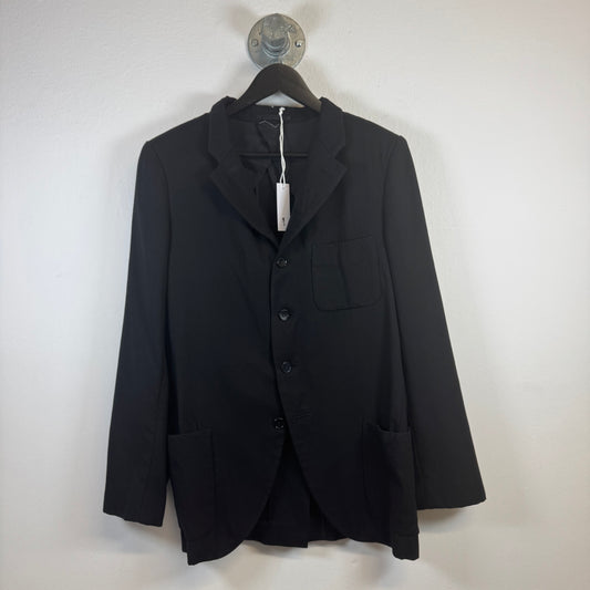 COMME DES GARÇONS 2007 Black Wool Blazer Jacket