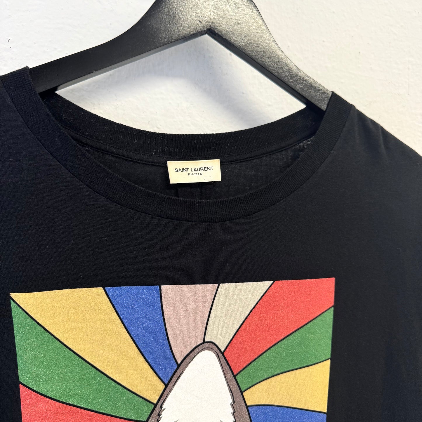 SAINT LAURENT PARIS Sweet Dreams Shark Oversized TShirt