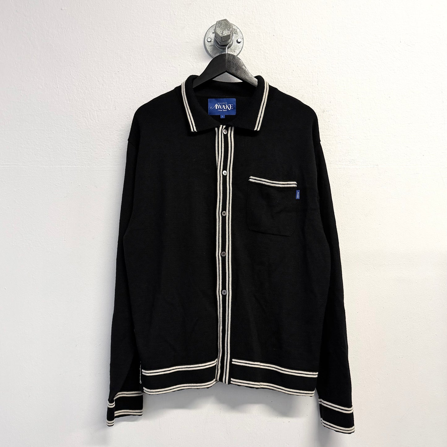 AWAKE NY Fine Gauge Knit Cardigan