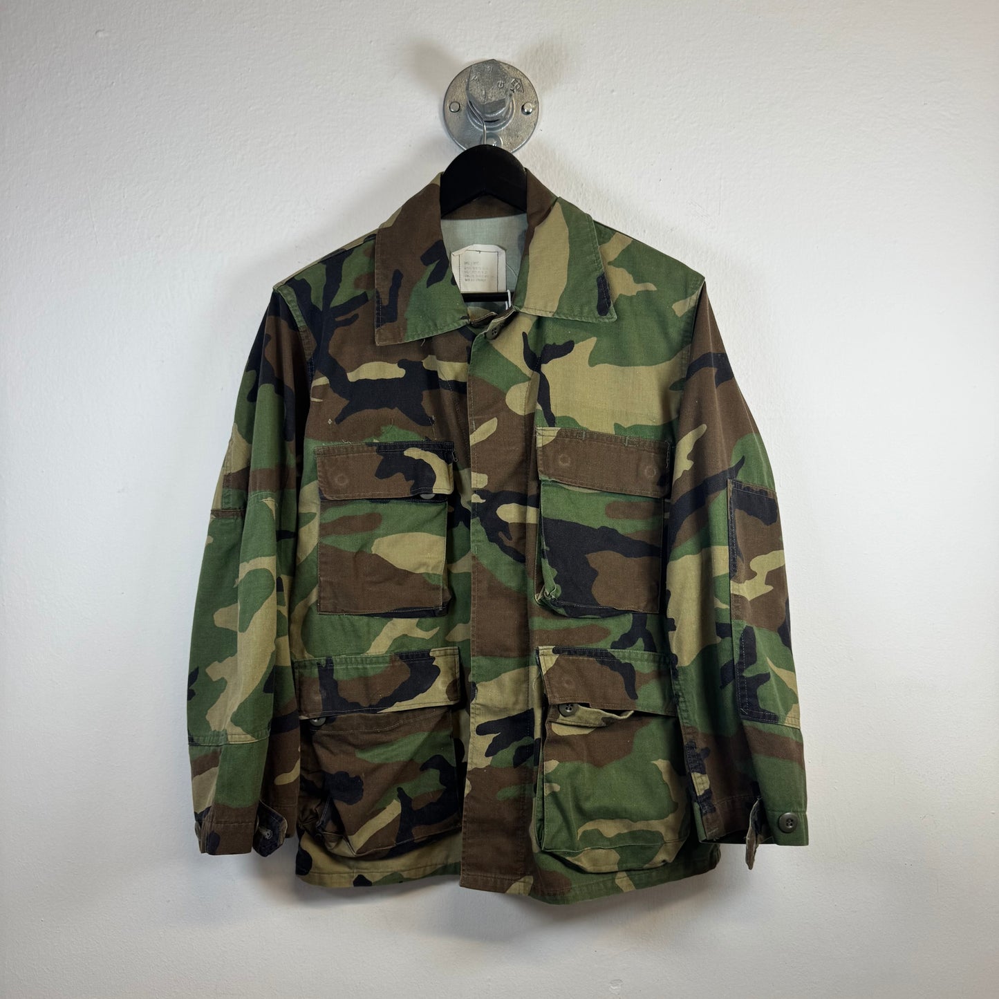 Vintage Camo Military Jacket