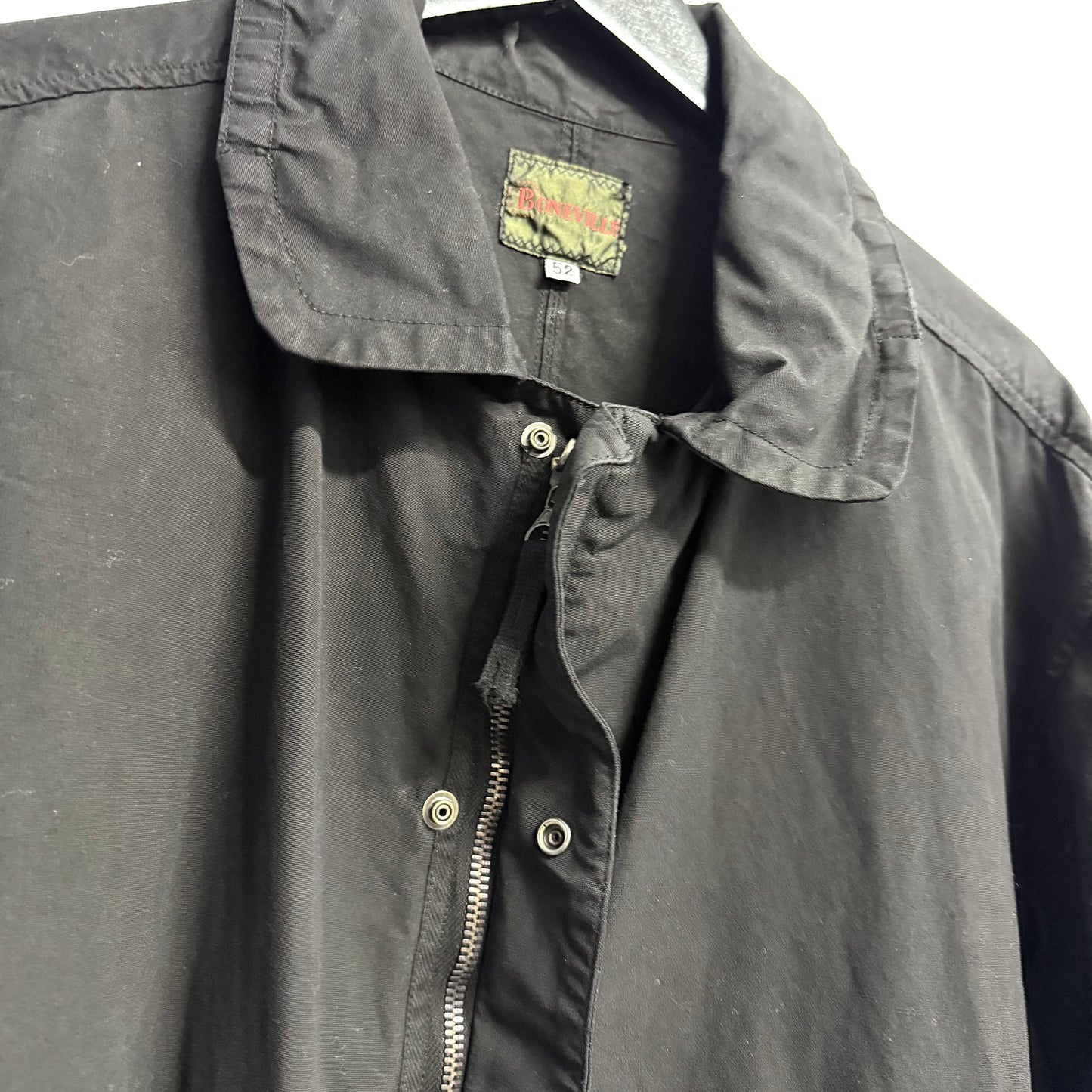 BONEVILLE Vintage Hooded Bomber Jacket