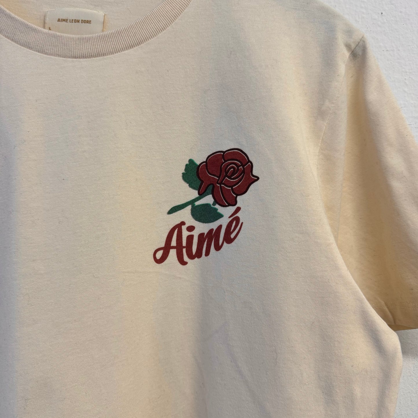 AIMÉ LEON DORE Rose TShirt