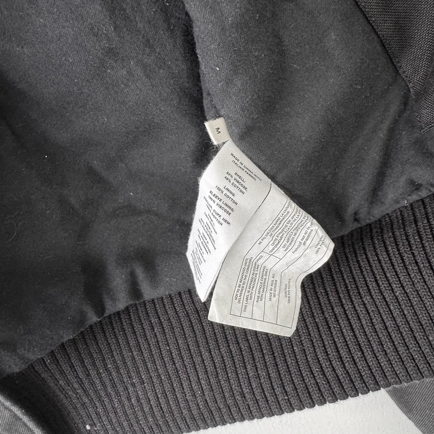 HELMUT LANG Bondage Re-Edition Bomber Jacket