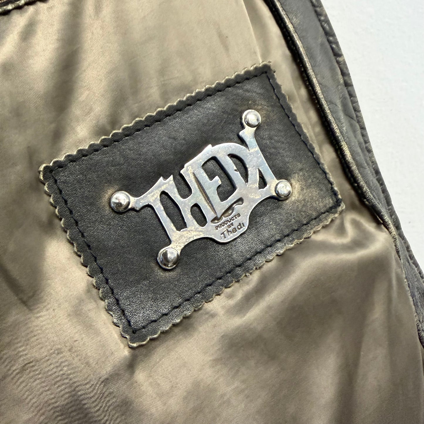 THEDI LEATHERS Vintage Aviator Jacket