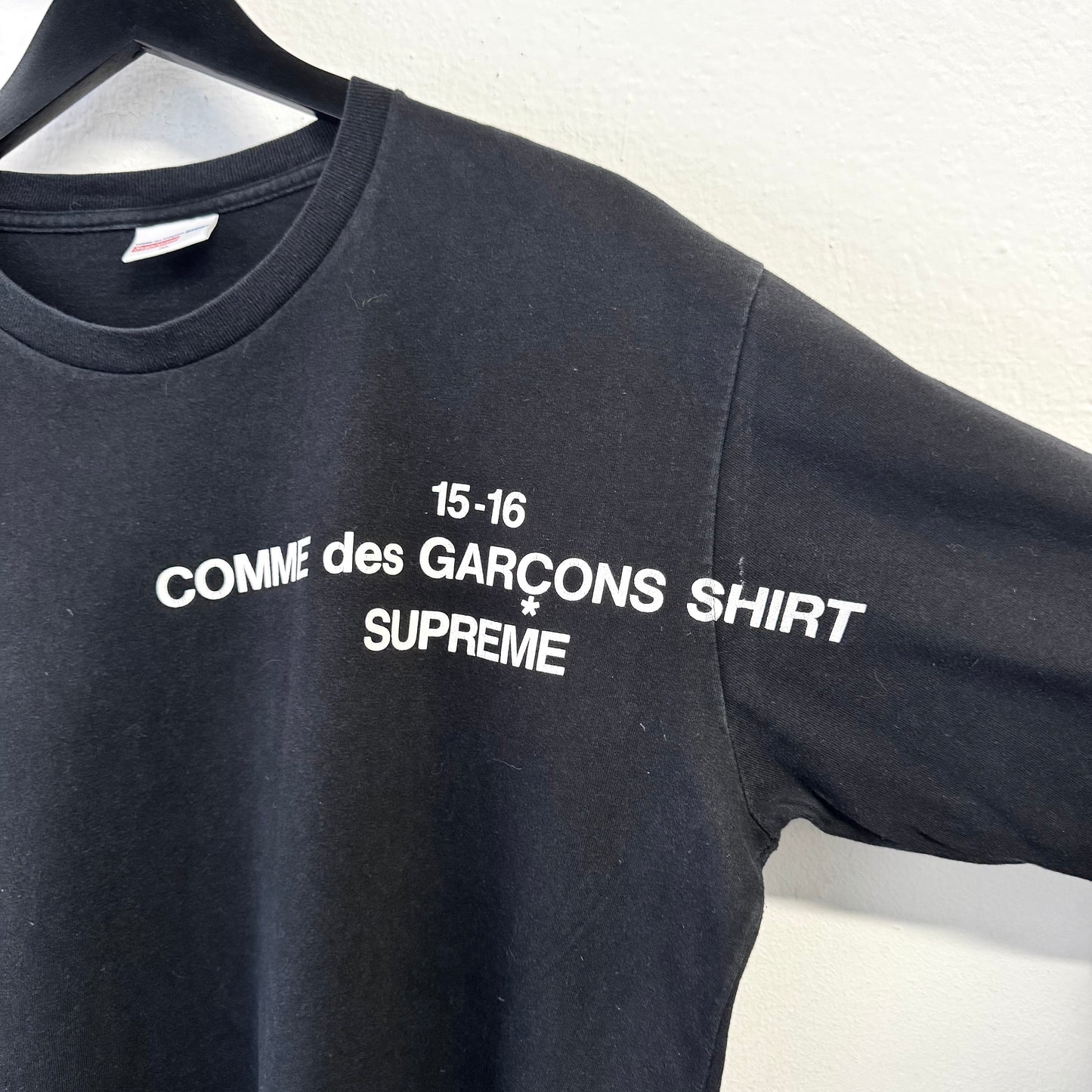 COMME DES GARÇONS X SUPREME AW15 Long Sleeve T-Shirt