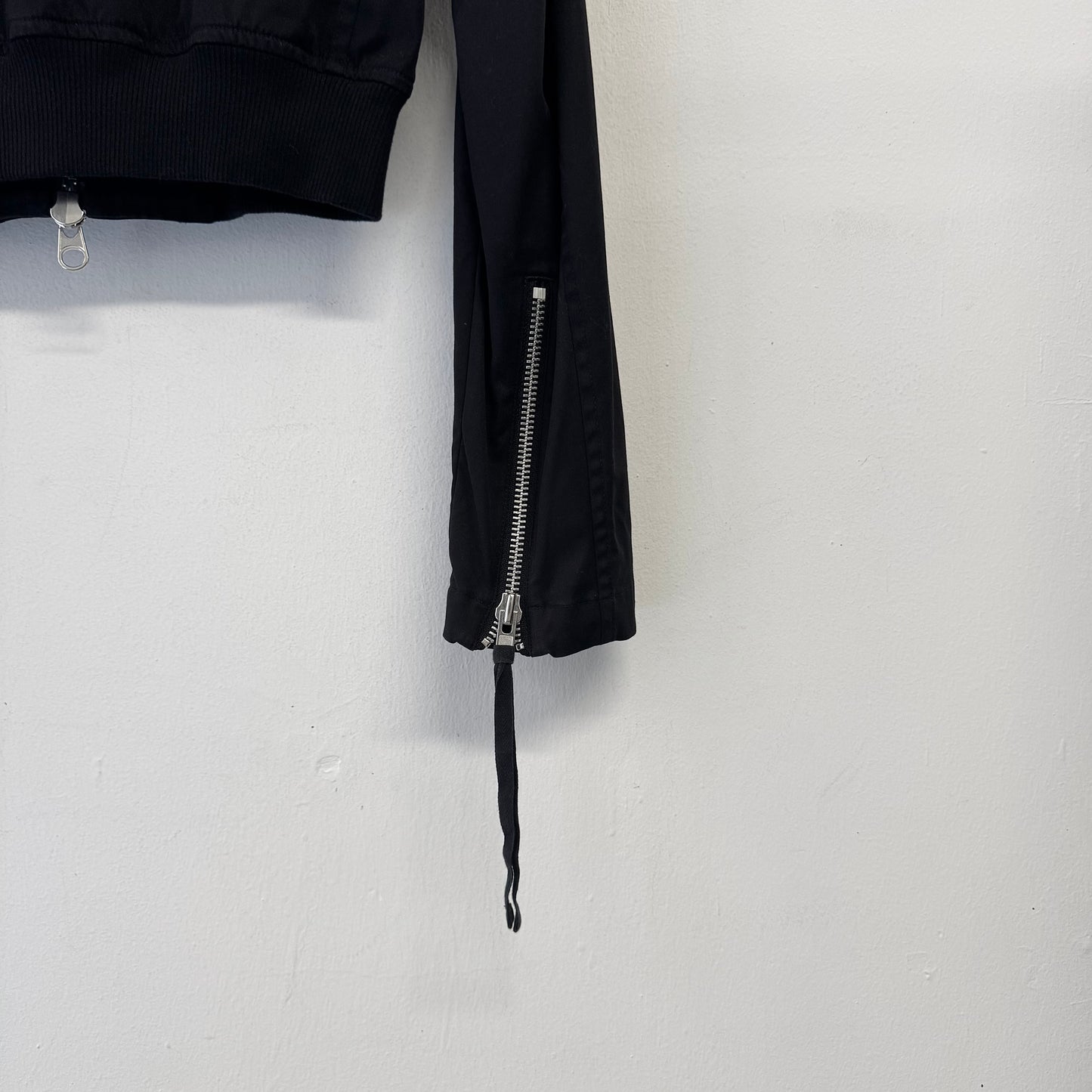 YOHJI YAMAMOTO Y3 Cropped Bomber Jacket
