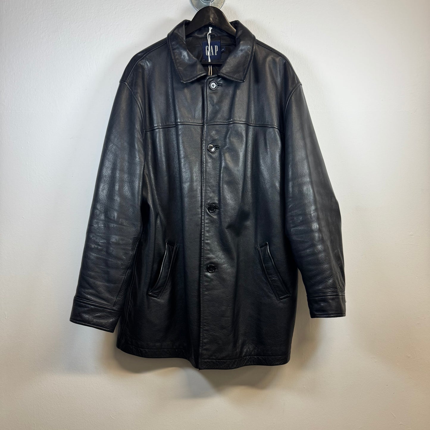 GAP Leather Coat Jacket