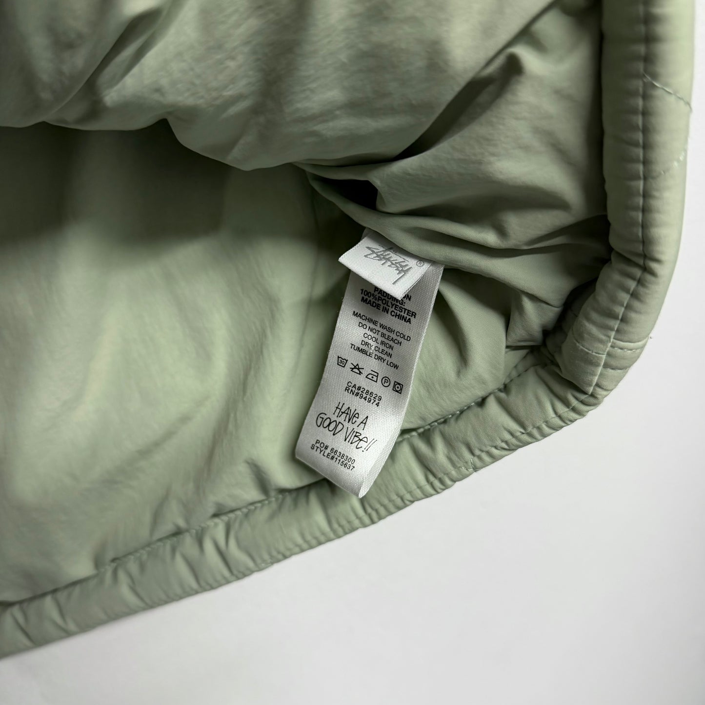 STÜSSY Diamond Quilted Vest