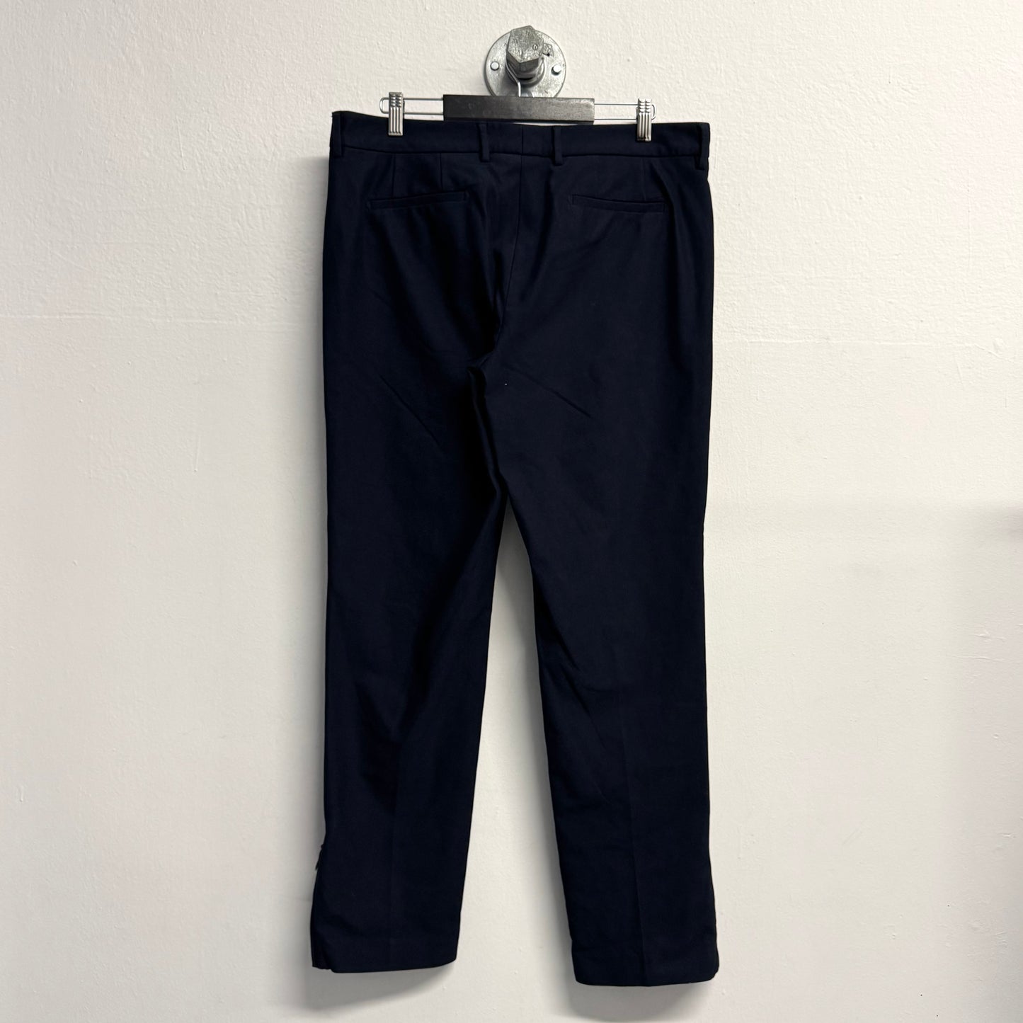 VERSACE Pleated Dark Blue Pants