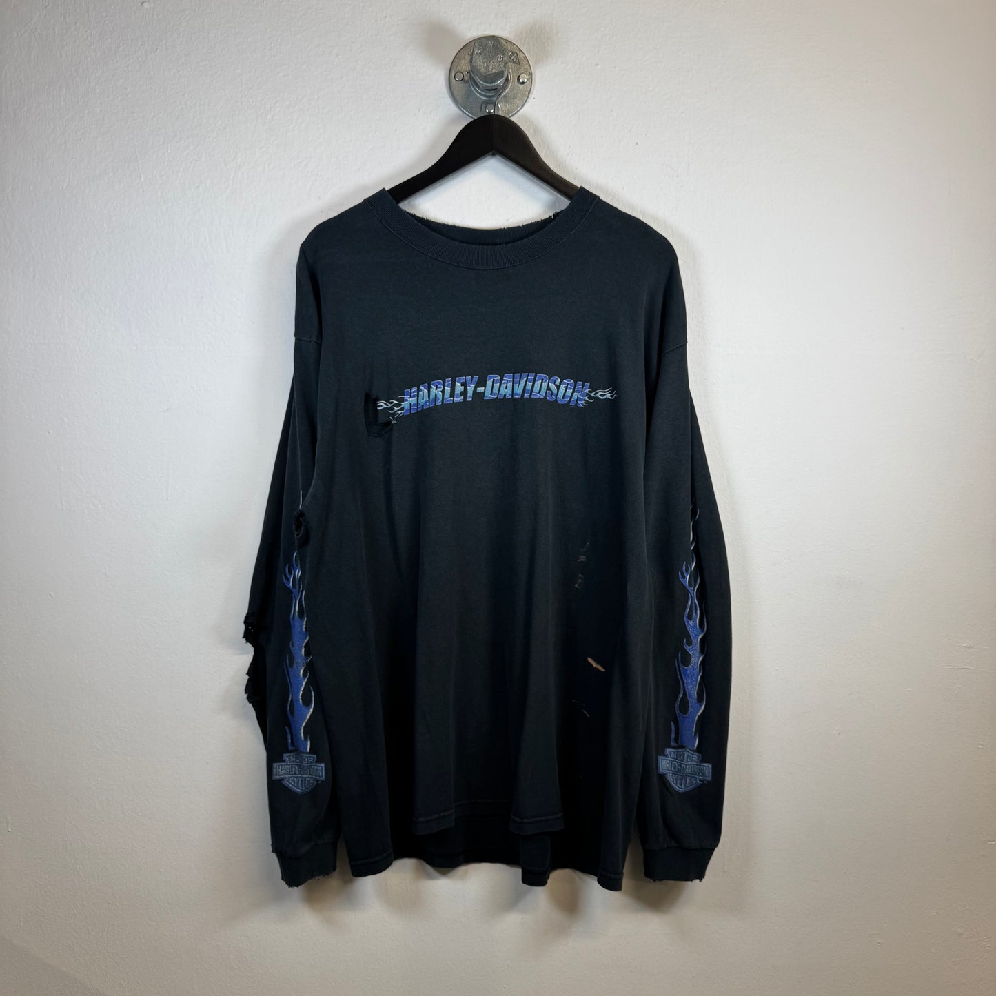 HARLEY DAVIDSON Thrashed Flame Long Sleeve