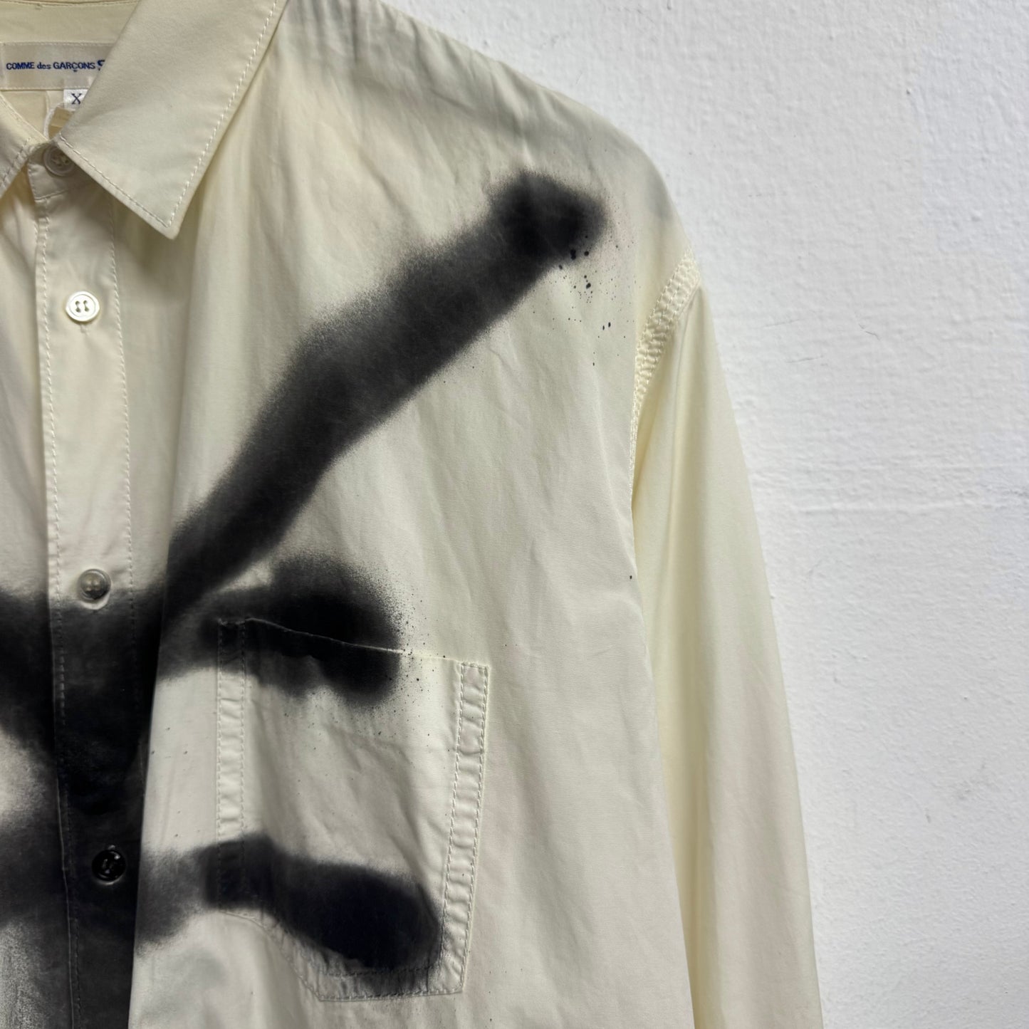 COMME DES GARÇONS Spray Paint Shirt
