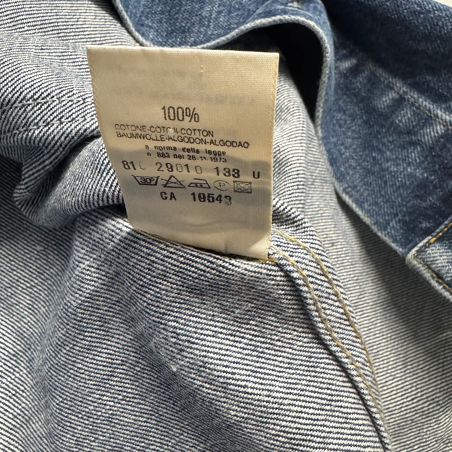 HELMUT LANG 1998 Type II Denim Jacket