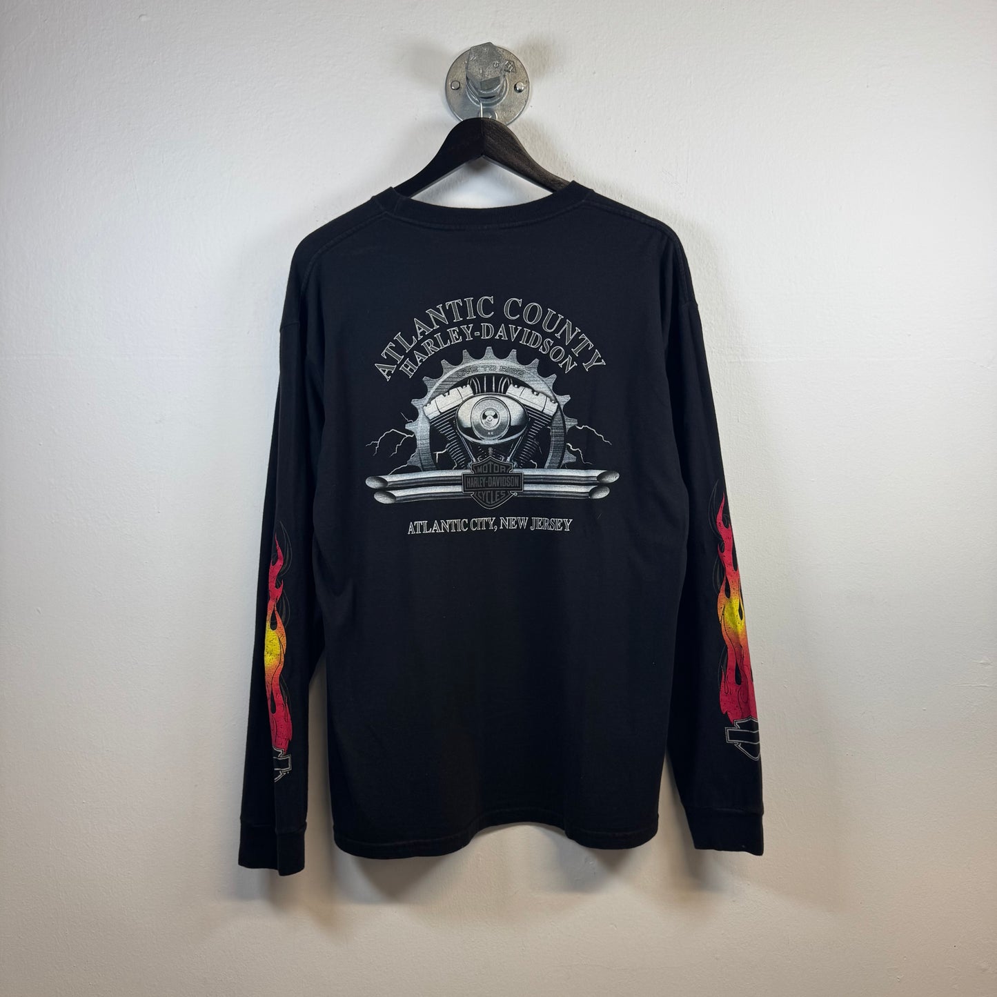 HARLEY DAVIDSON Flame Long Sleeve TShirt
