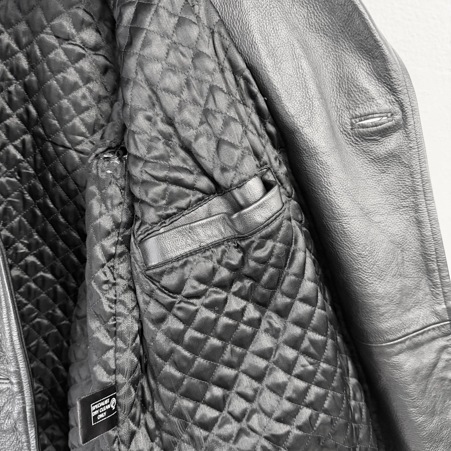 KATHARINE HAMNETT Peacoat Leather Jacket