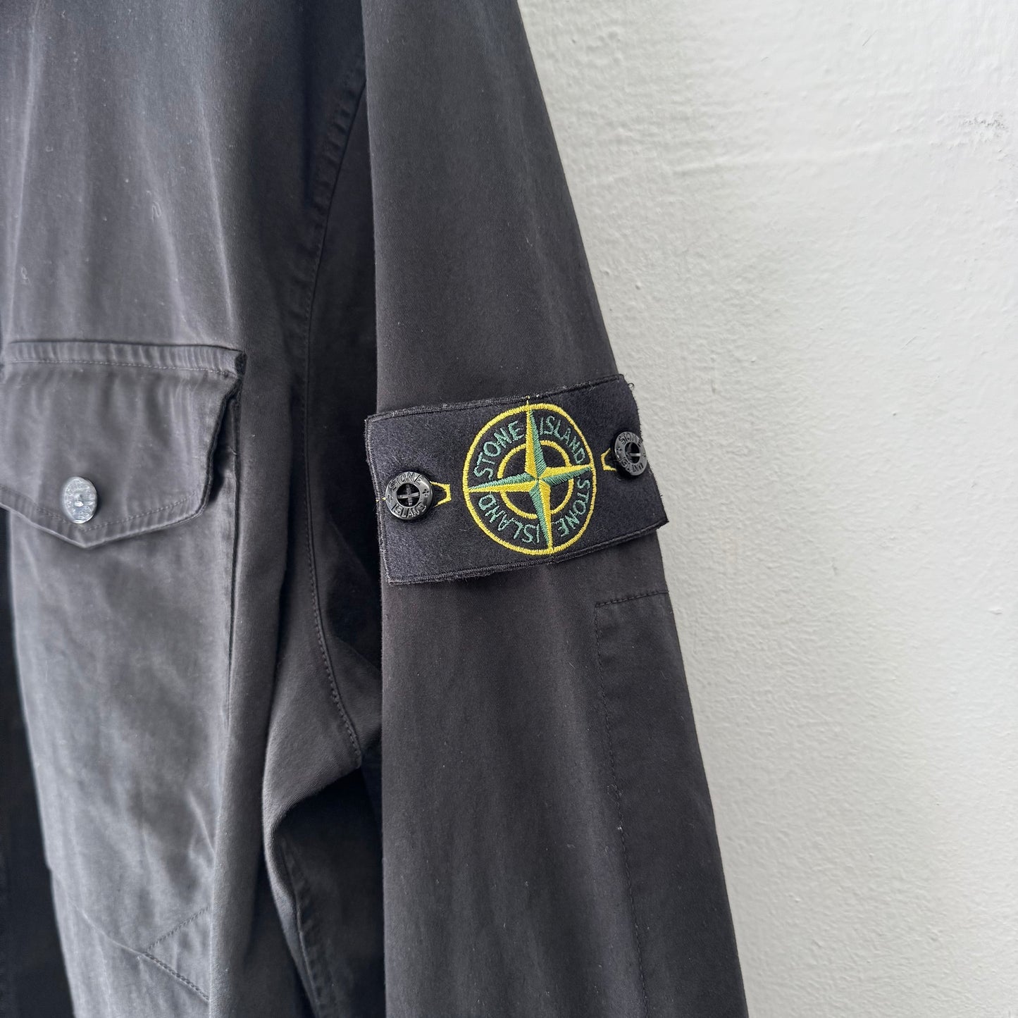 STONE ISLAND Front Pocket Over Shirt Jacket