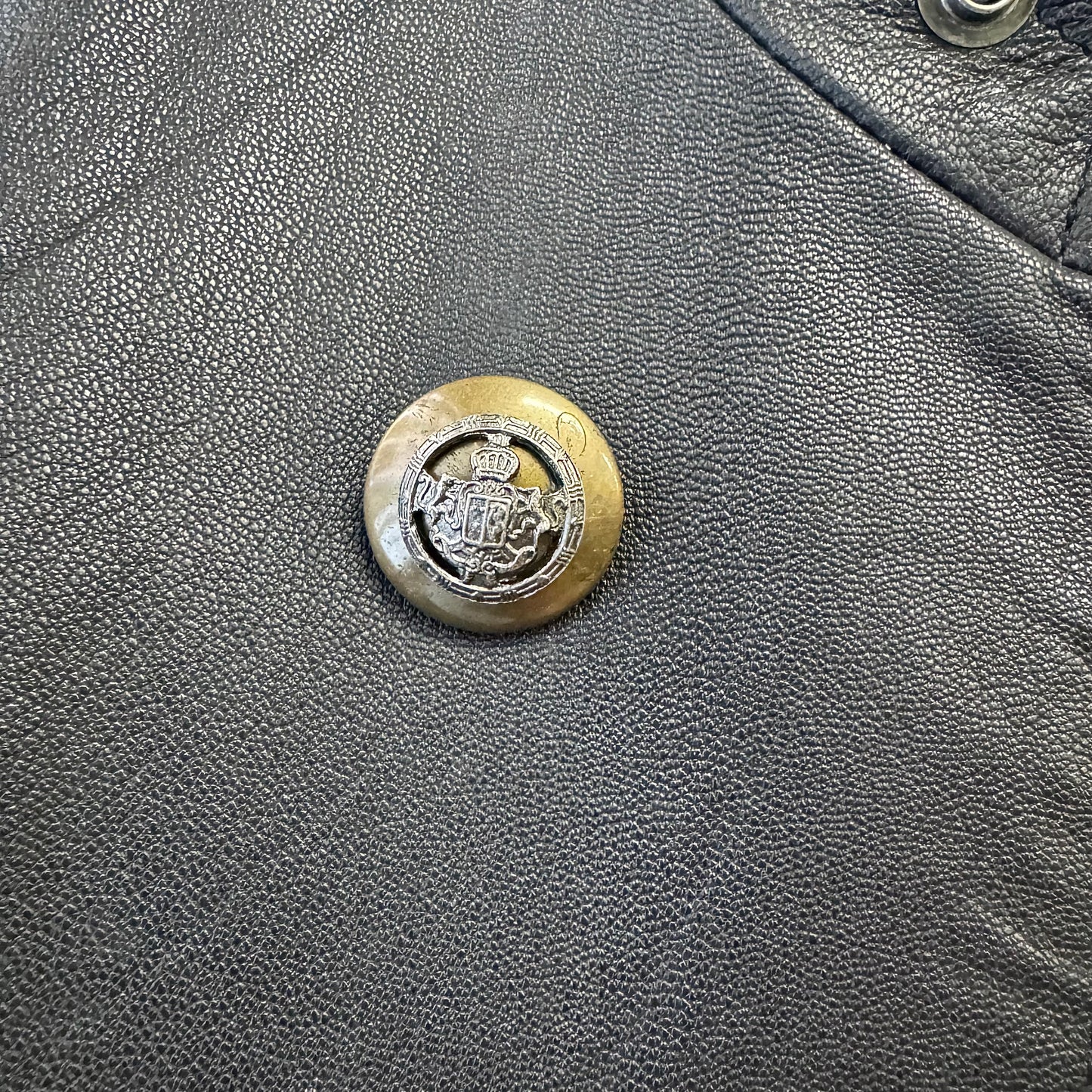 MARITHÉ & FRANÇOIS GIRBAUD Vintage Double Breasted Leather Jacket