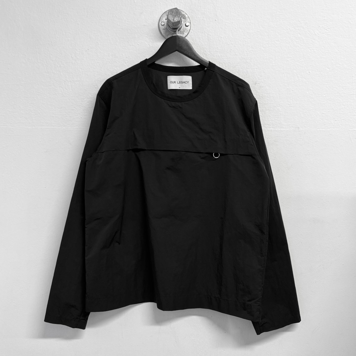 OUR LEGACY Windbreaker Kangaroo Pocket Pullover