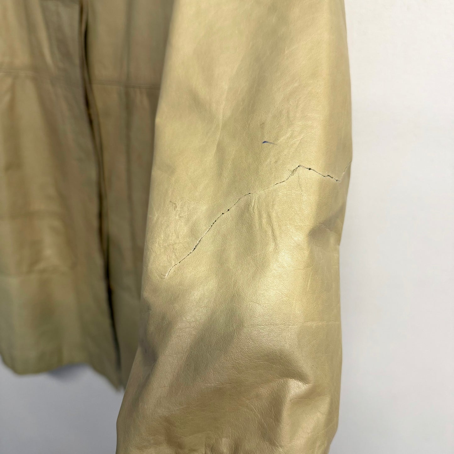 ROBERTO CAVALLI Vintage Leather Trench Coat