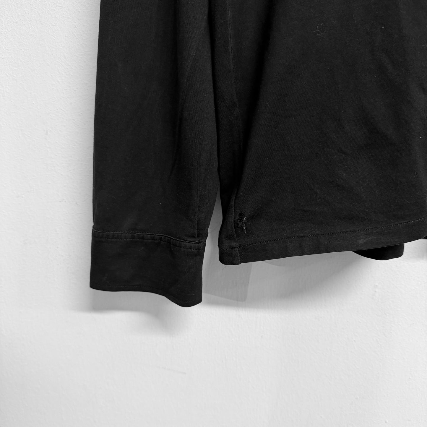 NEIL BARRETT Long Sleeve Henley Pocket T-Shirt