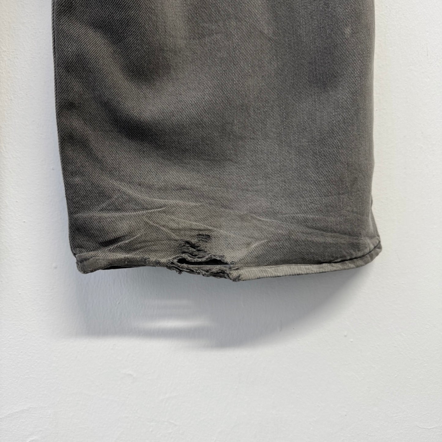 ACNE STUDIOS 1981M FN Saxon Oversized Wide Leg Denim Jeans Pants