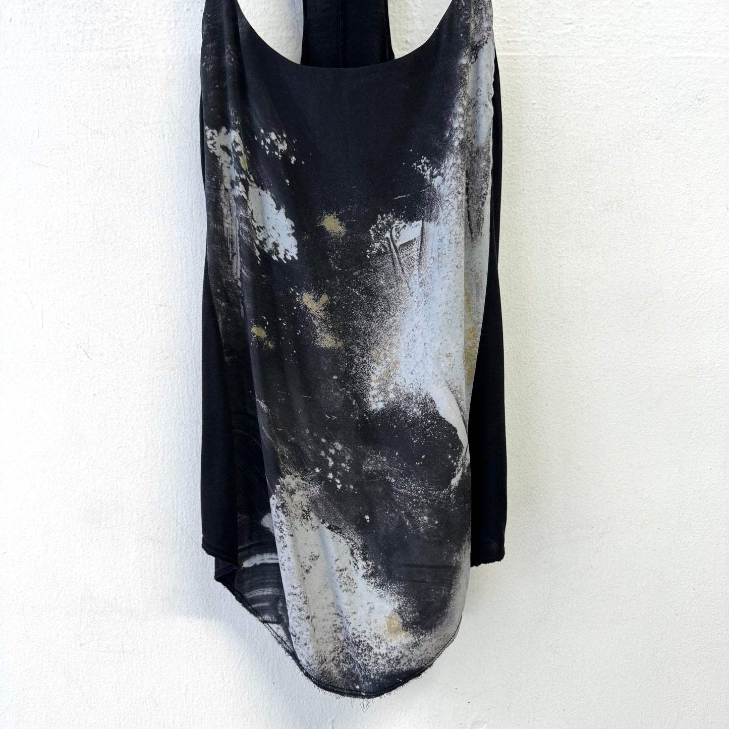 HELMUT LANG Silk Graphic Tank Top