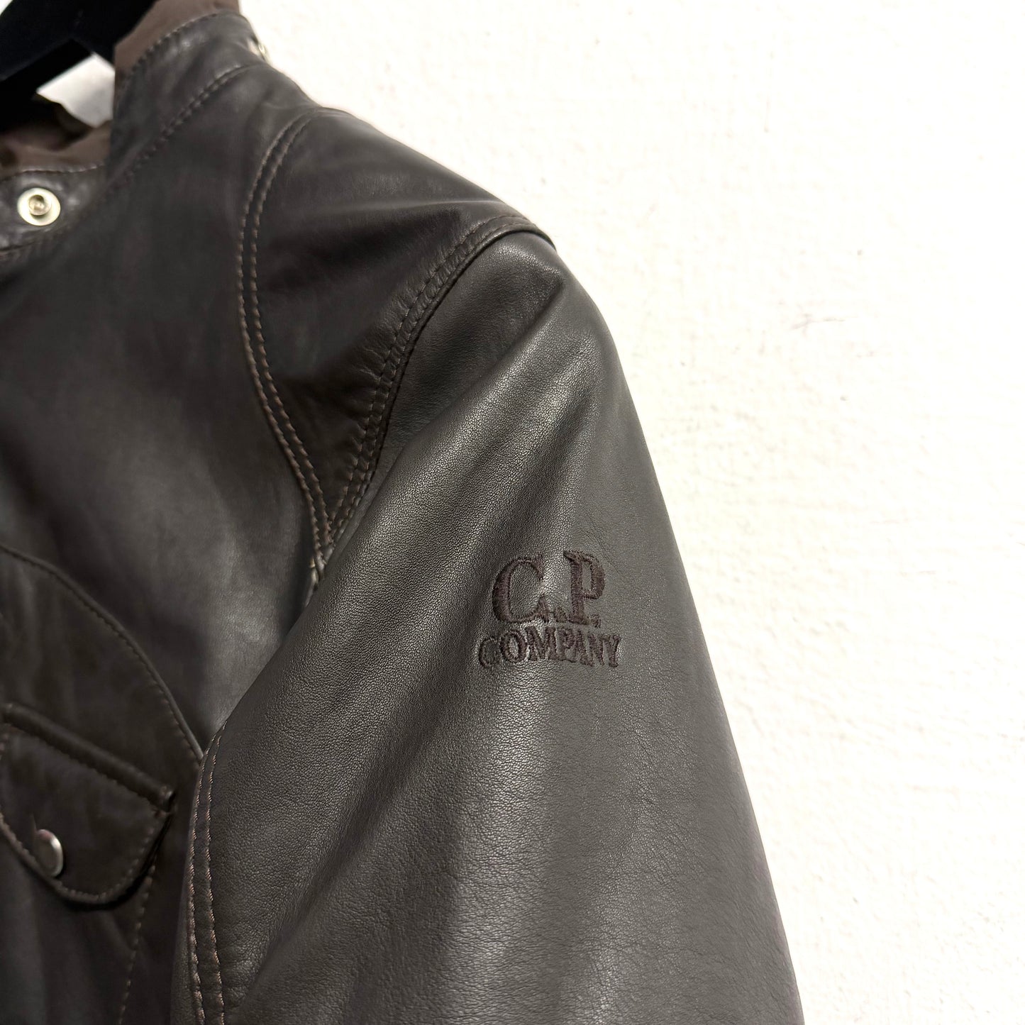 C.P. COMPANY Leather Jacket