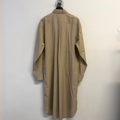 DRIES VAN NOTEN Striped Cotton Shirt Dress