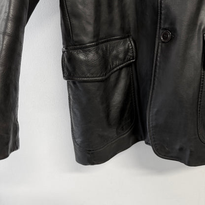 C.P. COMPANY Leather Blazer Jacket