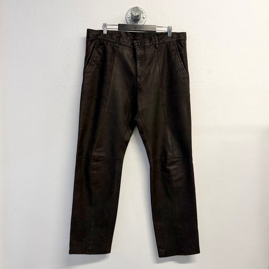 ISSEY MIYAKE Vintage Leather Pants