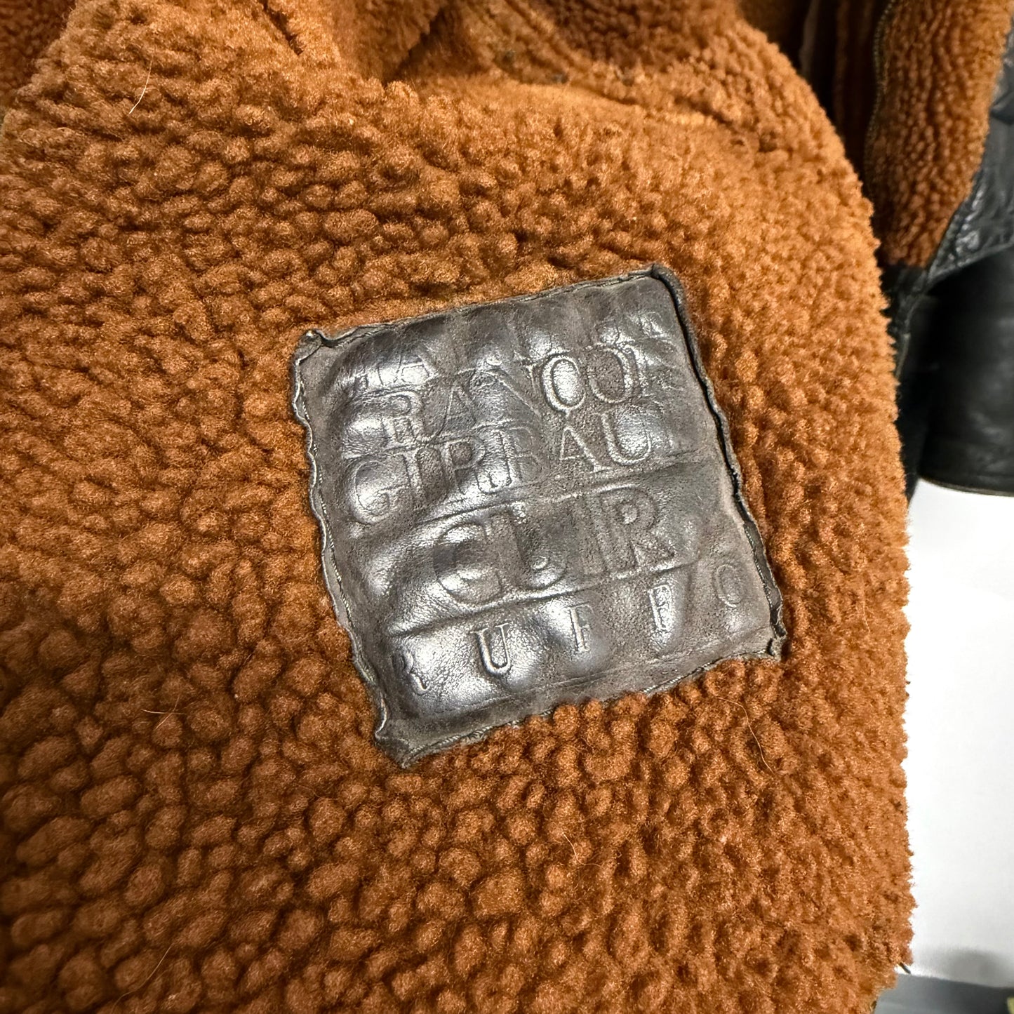 MARITHÉ FRANÇOIS GIRBAUD By RUFFO 1980s Shearling Leather Jacket