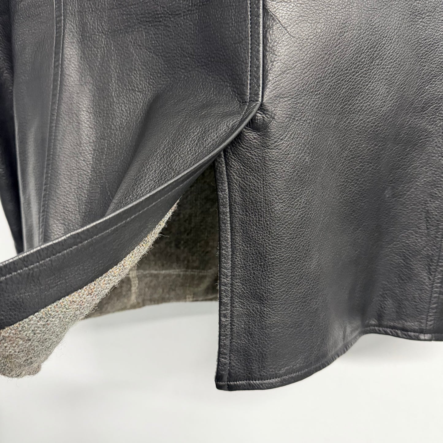 YOHJI YAMAMOTO POUR HOMME 2012 AW Leather Blazer Jacket