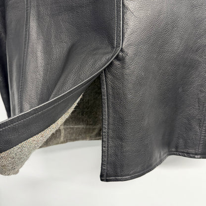 YOHJI YAMAMOTO POUR HOMME 2012 AW Leather Blazer Jacket