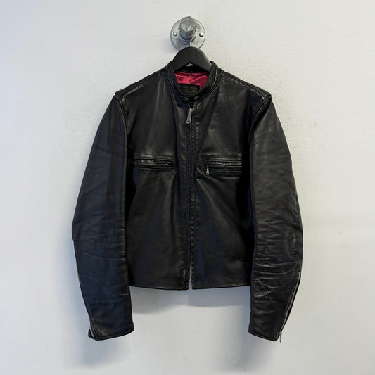 BROOKS 1960s Cafe Racer Leather Jacket